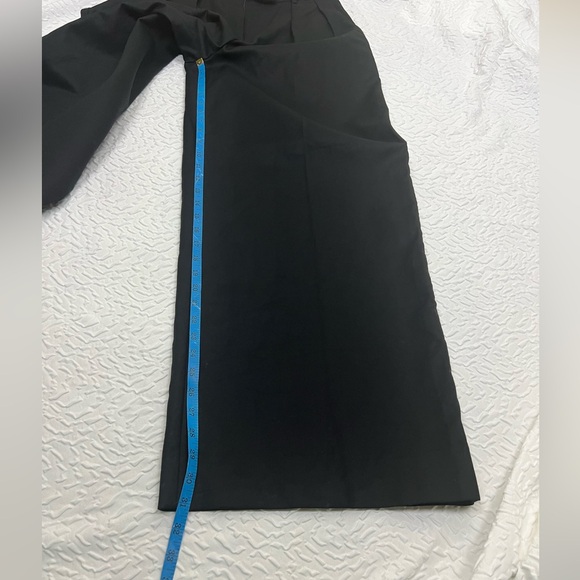 BANANA REPUBLIC Cruise Wide-Leg Pants Black 8 Regular Women’s - Picture 12 of 14